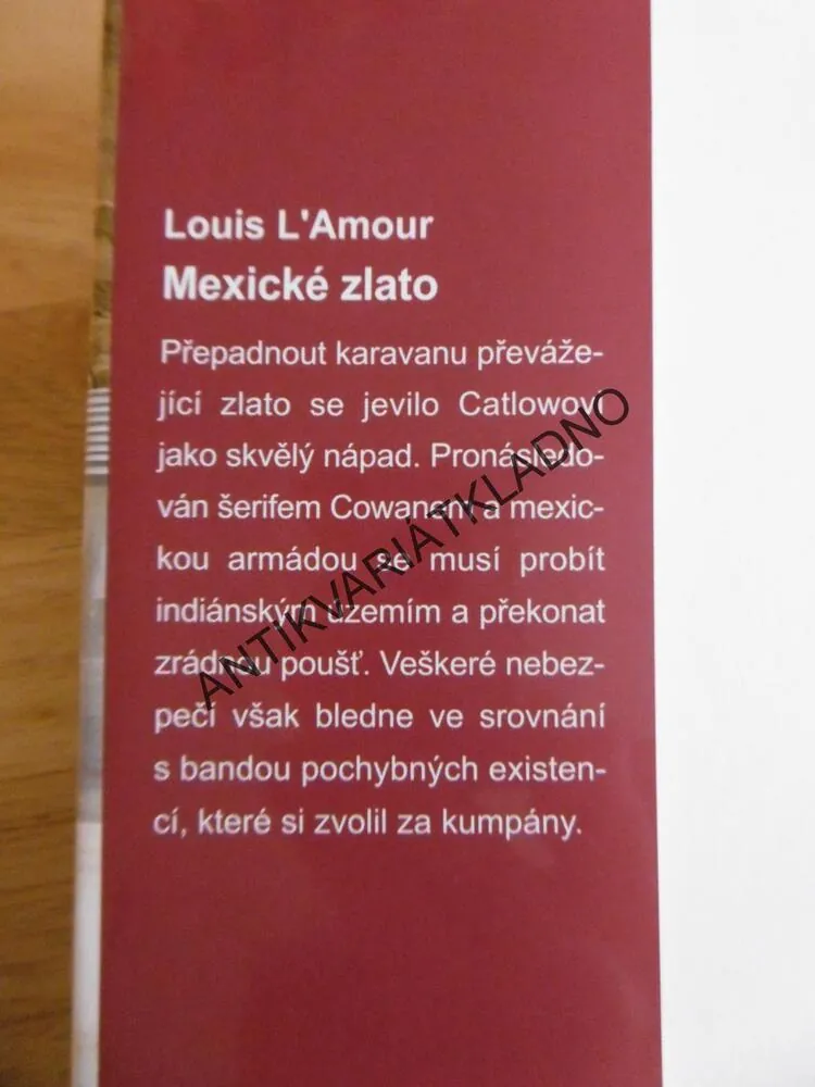 MEXICKÉ ZLATO, LOUIS L´AMOUR,