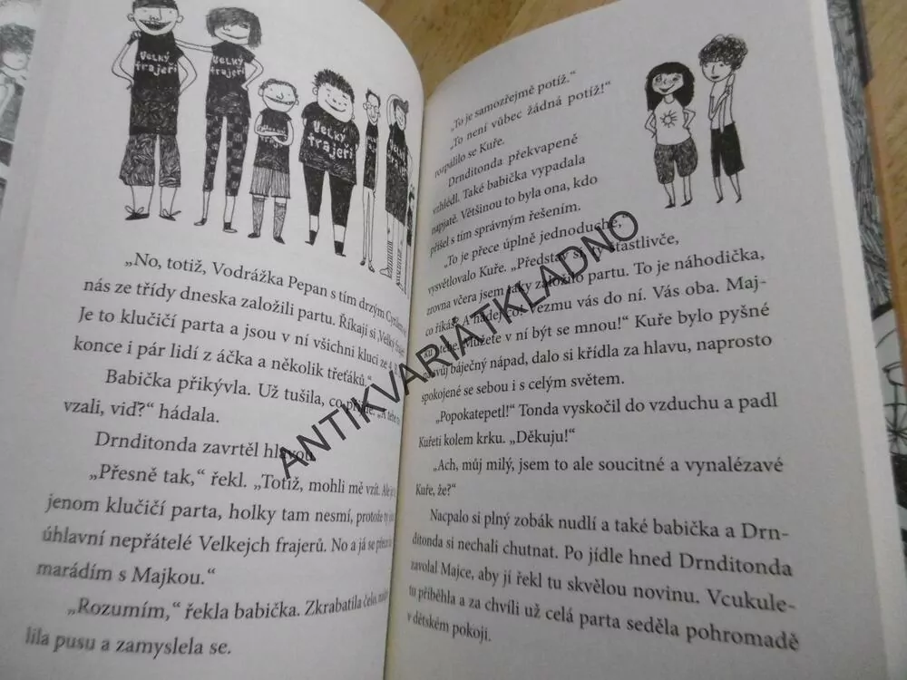 BABIČKA, KUŘE A DRNDITONDA, MICHAEL ROHER, **an