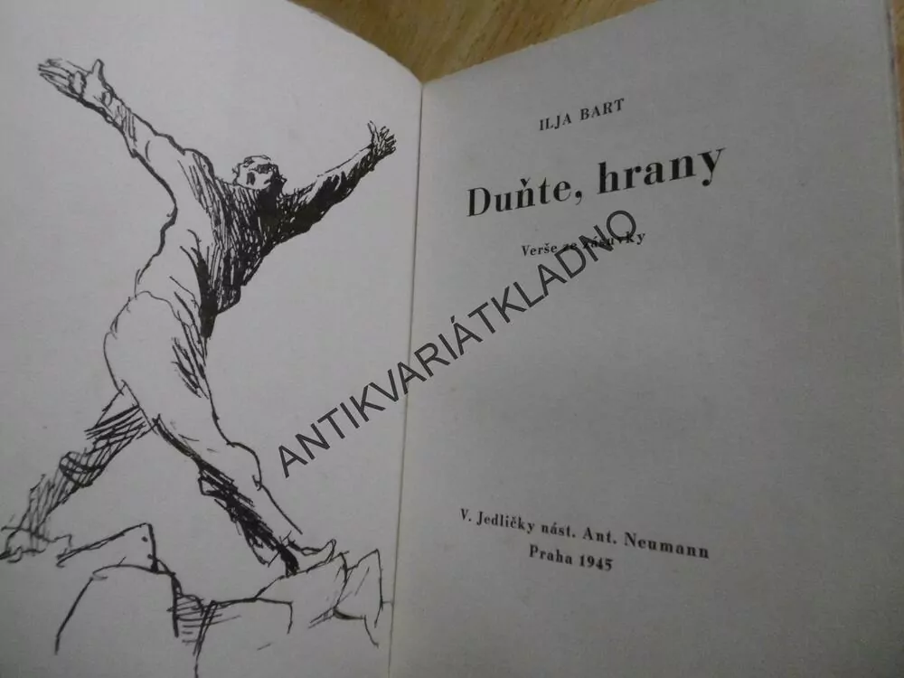 DUŇTE, HRANY, ILJA BART, 1945, VERŠE ZE ZÁSUVKY
