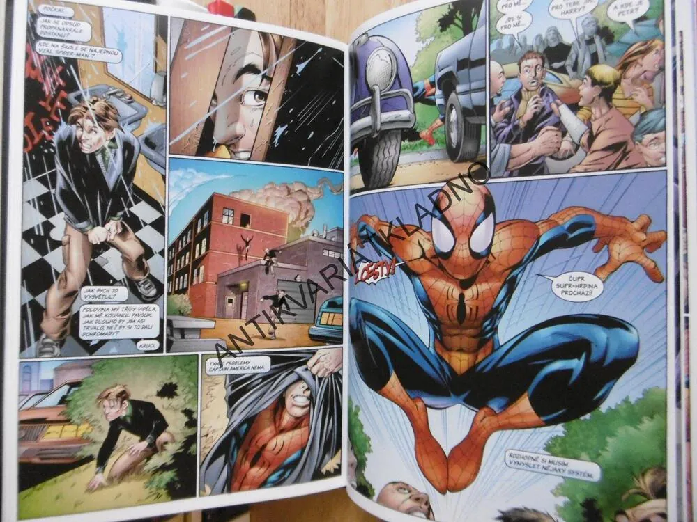 ULTIMATE SPIDER-MAN, MOC A ODPOVĚDNOST, KOMIKS MARVEL 33.