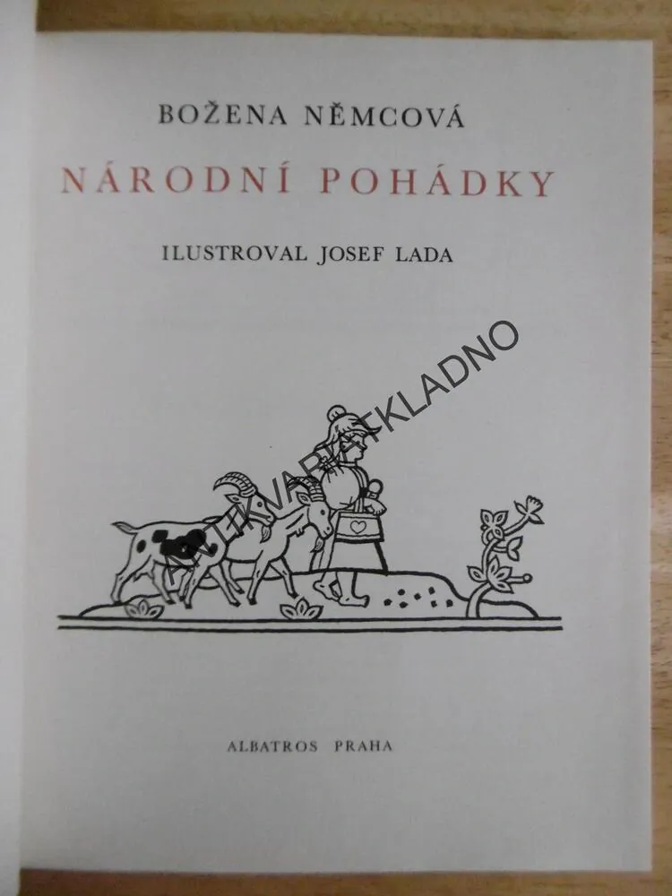 NÁRODNÍ POHÁDKY, BOŽENA NĚMCOVÁ, JOSEF LADA,1973