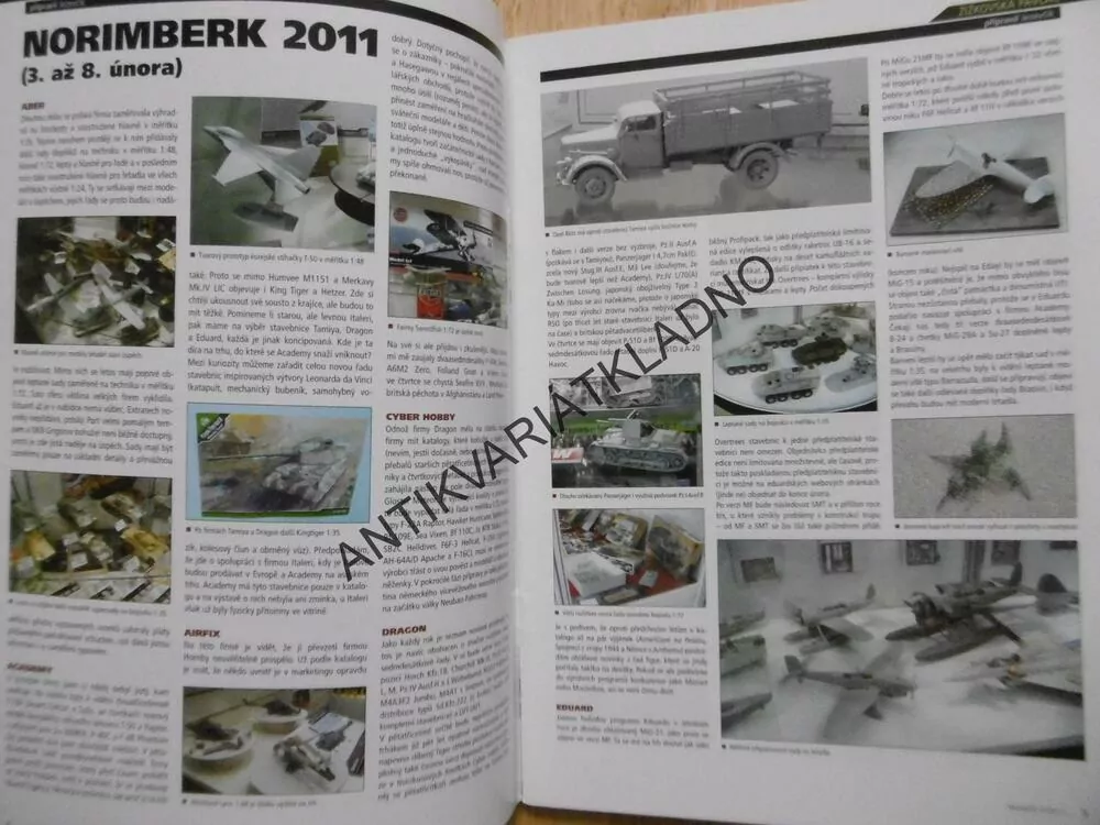 ČASOPIS MODELÁŘ 2/2011, 
