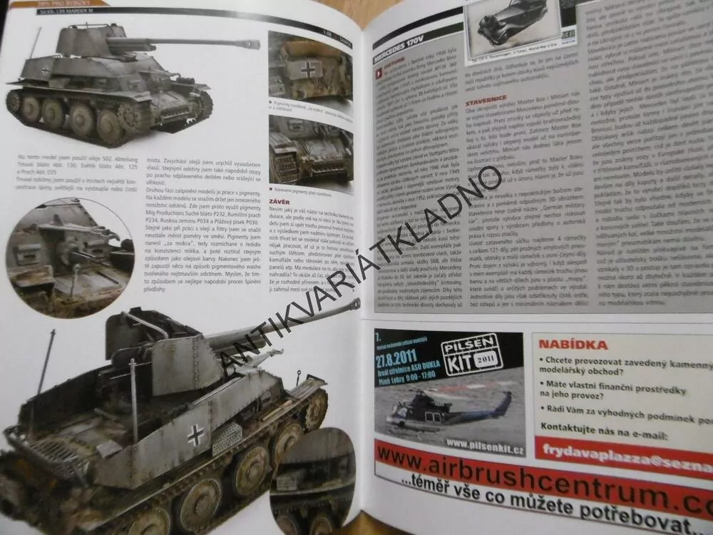 ČASOPIS MODELÁŘ 8/2011, 