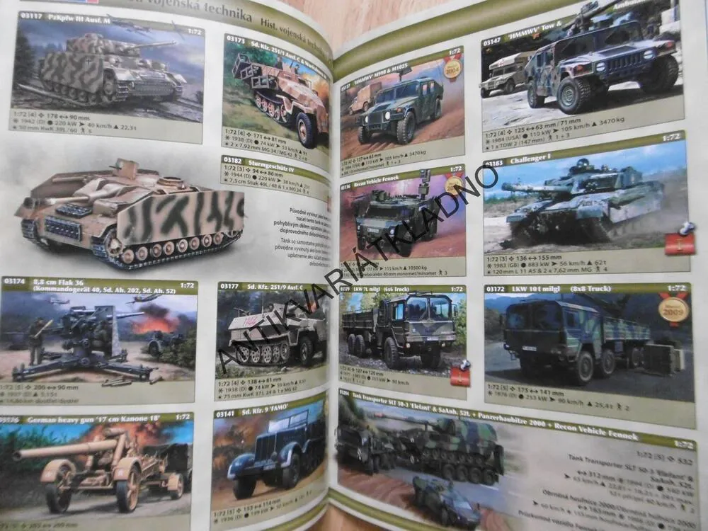 REVELL, MODEL KATALOG, CZ, SK, 2011, SPECIÁLNÍ EDICE