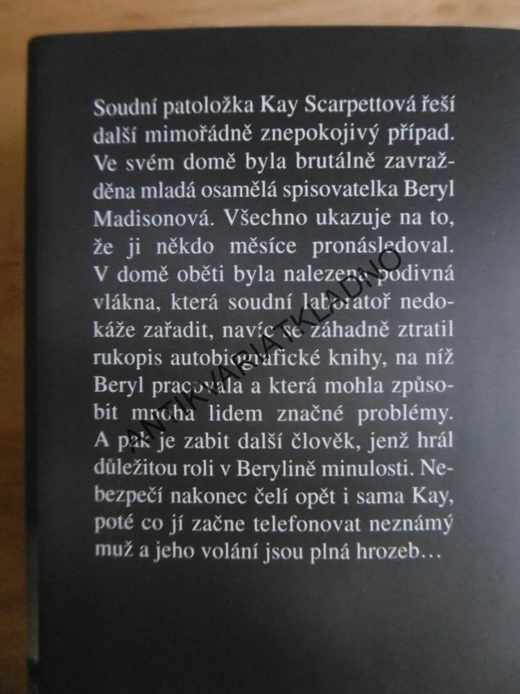 PŘEDMĚT DOLIČNÝ, PATRICIA CORNWELLOVÁ, **an