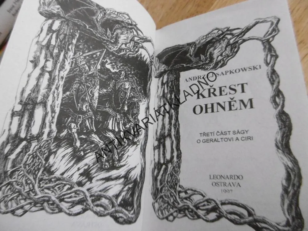 ZAKLÍNAČ 3., KŘEST OHNĚM, ANDRZEJ SAPKOWSKI