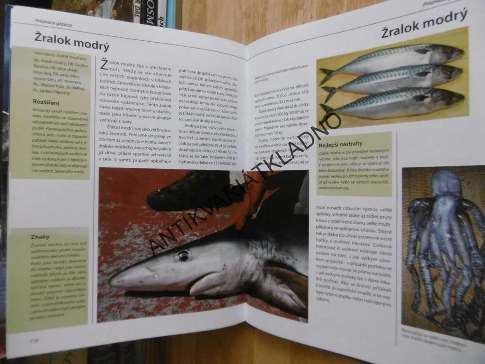 VELKÝ ATLAS RYB, AKVARISTIKA, AKVARIUM, **an
