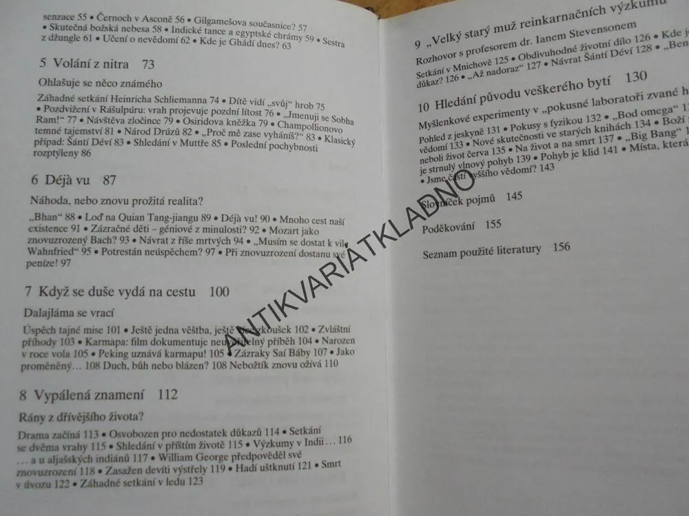 NÁVRAT Z ONOHO SVĚTA, HARTWIG HAUSDORF, ZÁHADY REINKARNACE, **an