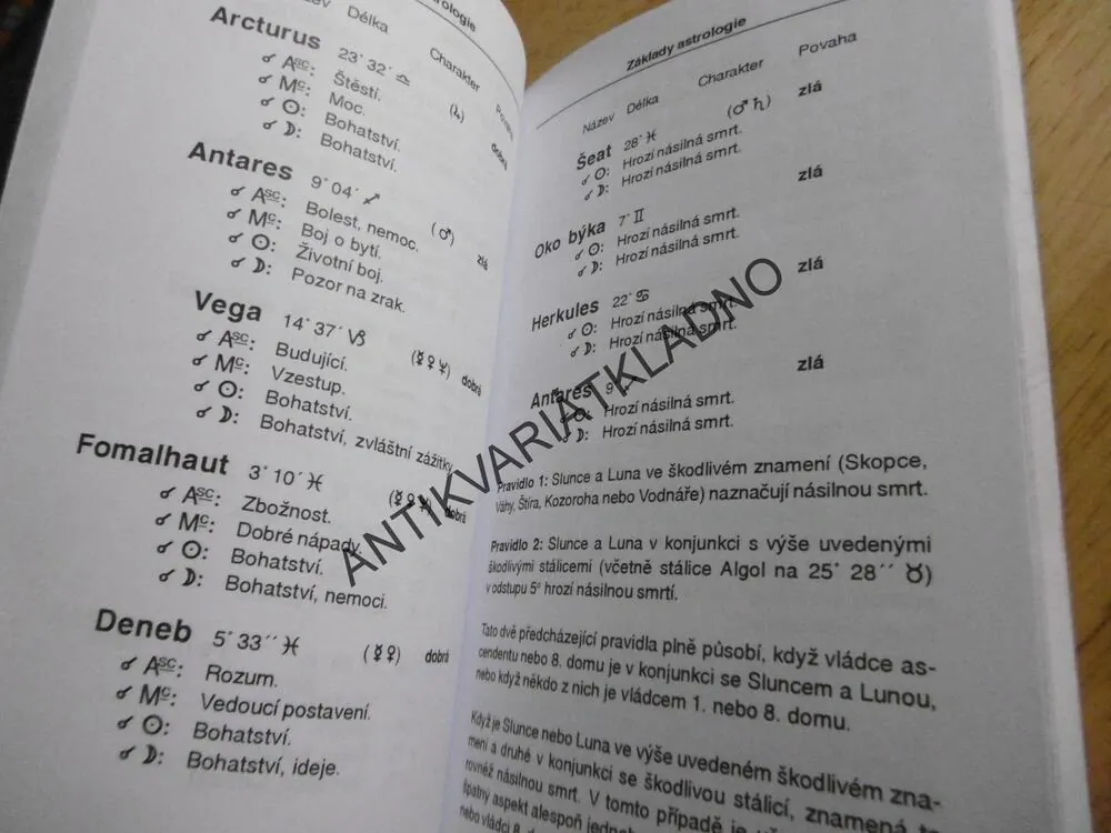 ZÁKLADY ASTROLOGIE, VLADIMÍR SLÁDEČEK
