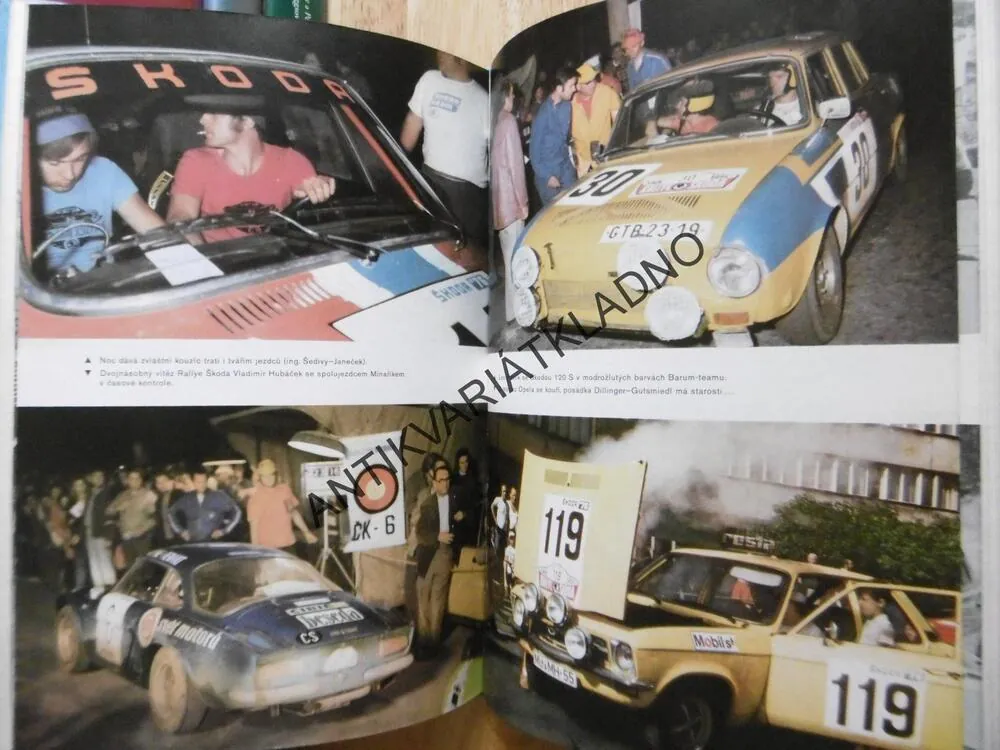RALLYE, ŠKODA, KALÁT,1978