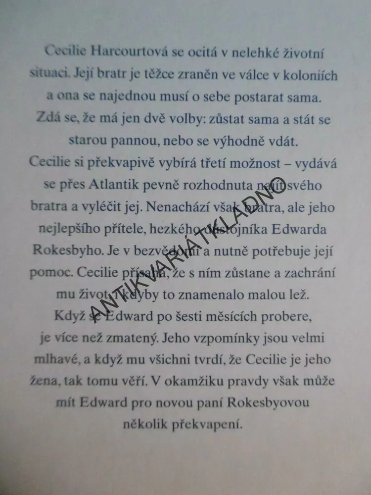FALEŠNÁ MANŽELKA, JULIA QUINNOVÁ,