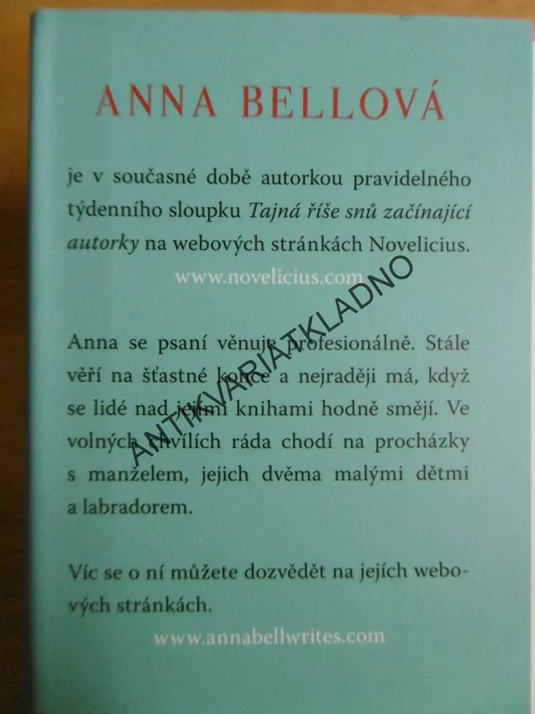 JAK VYLÉČIT ZLOMENÉ SRDCE, ANNA BELLOVÁ, **an