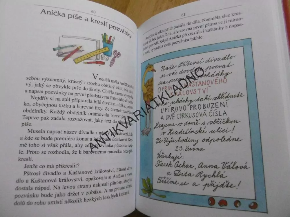 ANIČKA A DIVADLO, IVANA PEROUTKOVÁ, EVA MASTNÍKOVÁ, **an