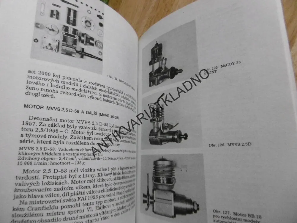 MODELÁŘSKÉ MOTORY, JIŘÍ KALINA