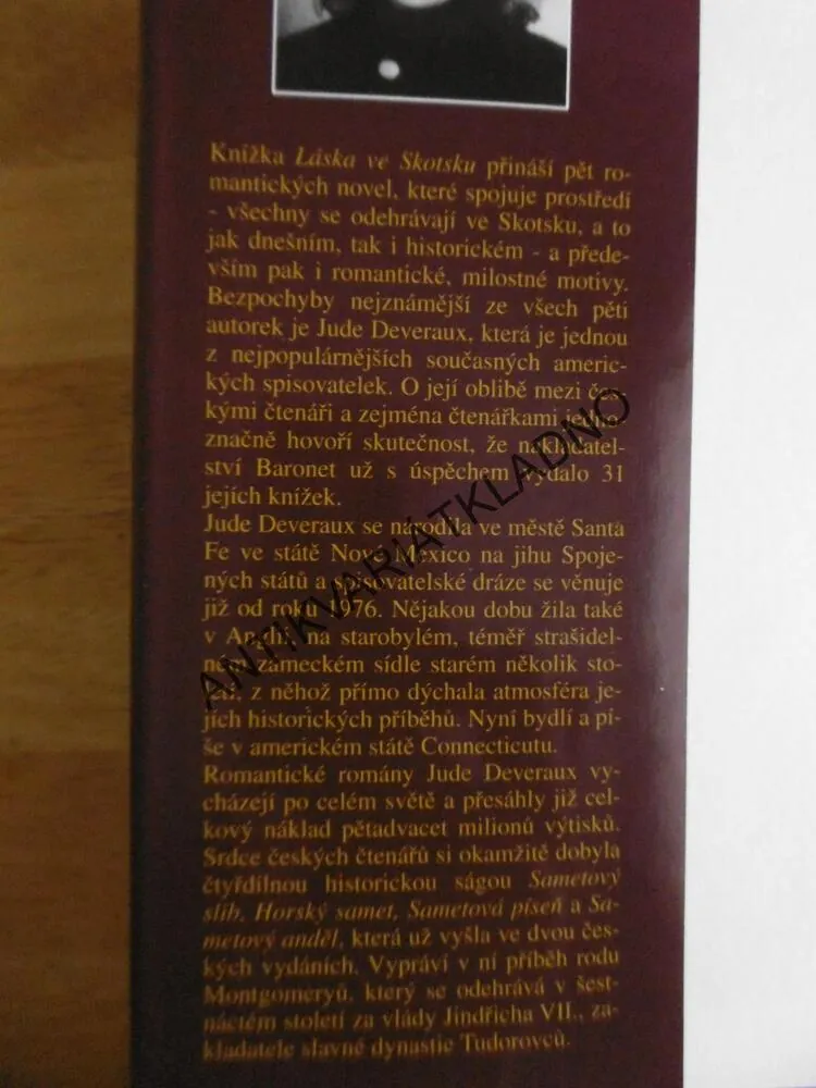 LÁSKA VE SKOTSKU, JUDE DEVERAUX, JILL BARNETT, DAWSON, BINDER, CABOT, **an