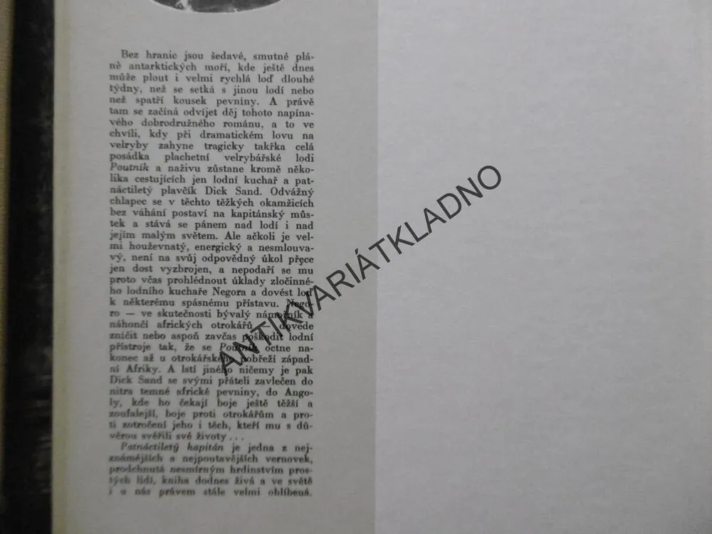 PATNÁCTILETÝ KAPITÁN, JULES VERNE, 1989, 