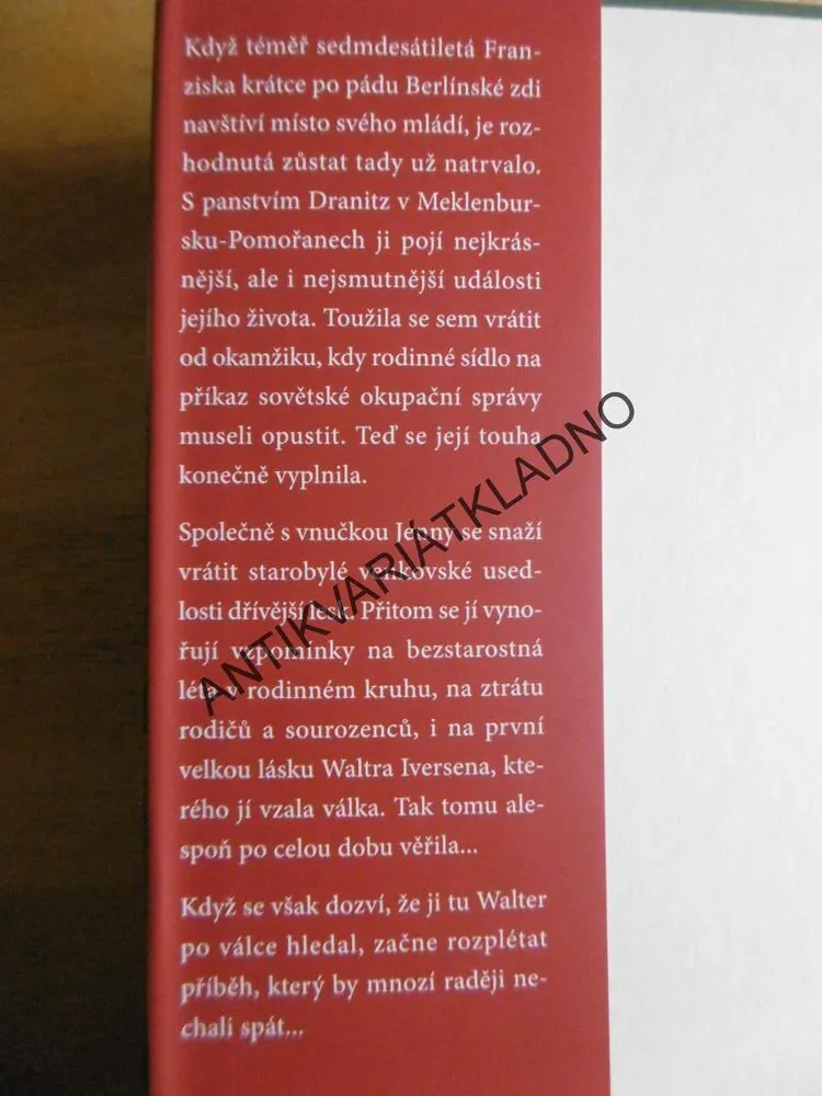 VENKOVSKÉ SÍDLO, ANNE JACOBSOVÁ, ZLATÉ ČASY, PANSKÝ DŮM, **an