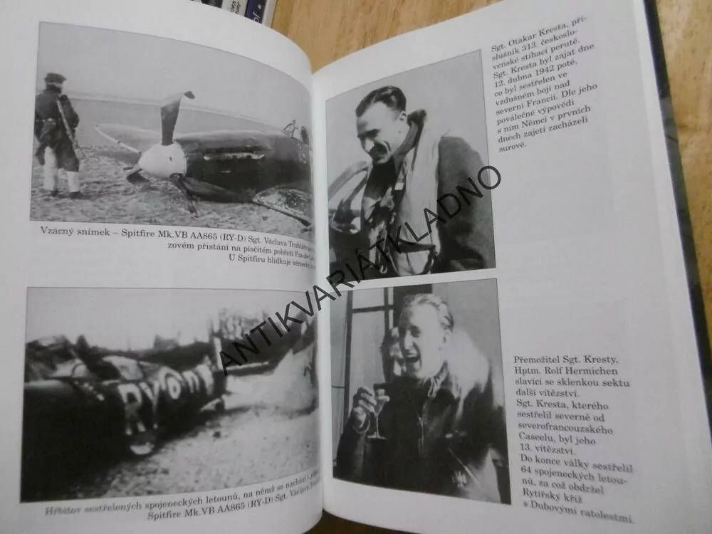 ČESKOSLOVENŠTÍ LETCI V NĚMECKÉM ZAJETÍ 1940-1945, LADISLAV KUDRNA