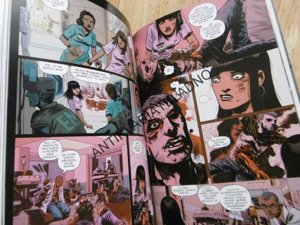 DMZ TĚLO NOVINÁŘE, BRIAN WOOD, BURCHIELLI