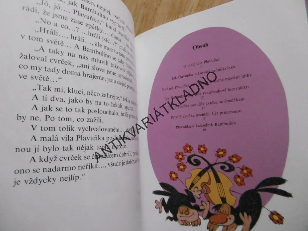 O MALÉ VÍLE PLAVUŇCE, EMIL ŠALOUN, ZDENĚK SMETANA, **an