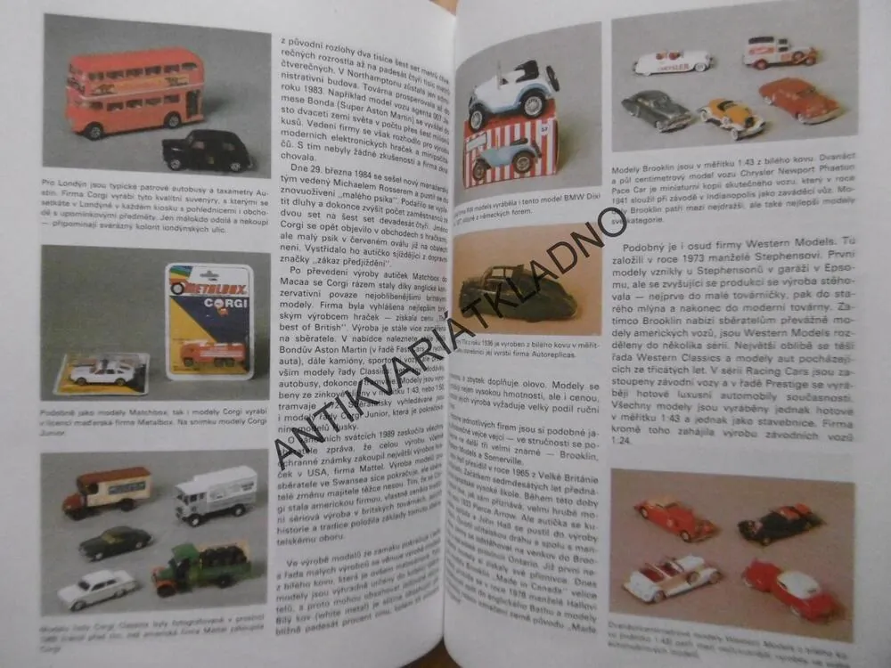 KRÁLOVSTVÍ AUTOMOBILOVÝCH MODELŮ, MILAN POLÁK, MODELÁŘSTVÍ, **an