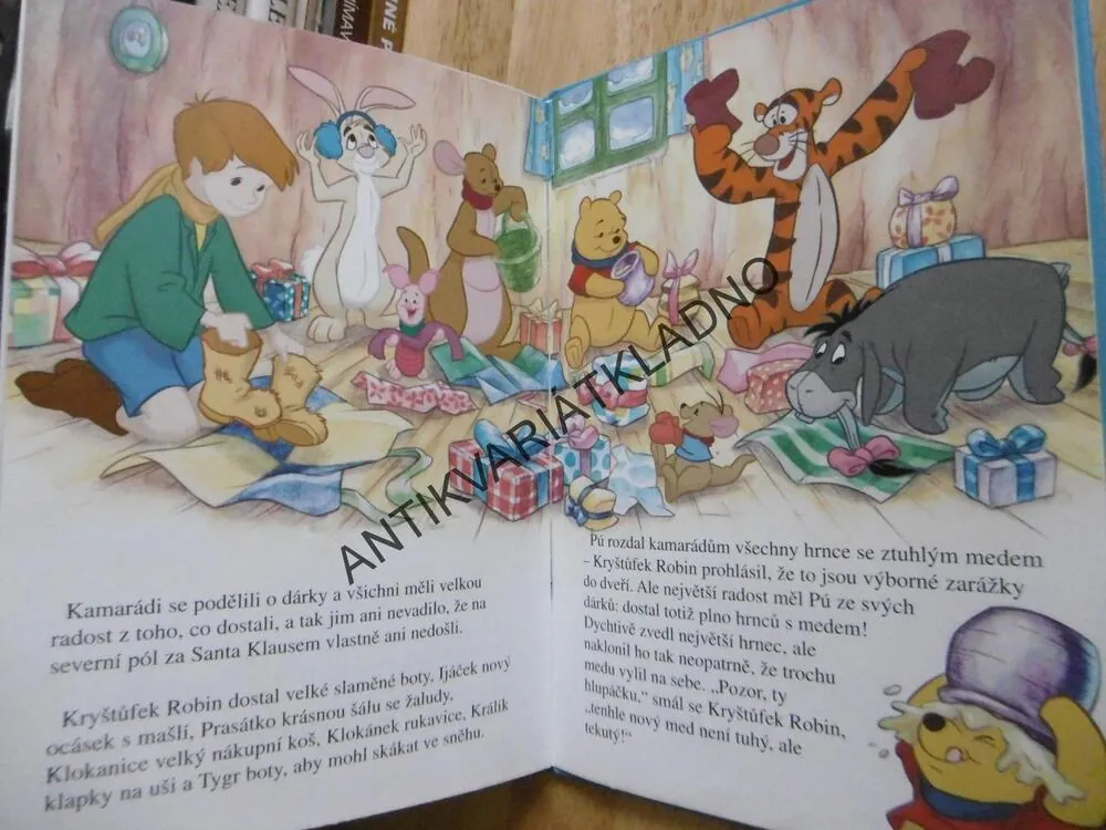 MEDVÍDEK PÚ, VZPOMÍNKA NA VÁNOČNÍ EXPEDICI, WALT DISNEY
