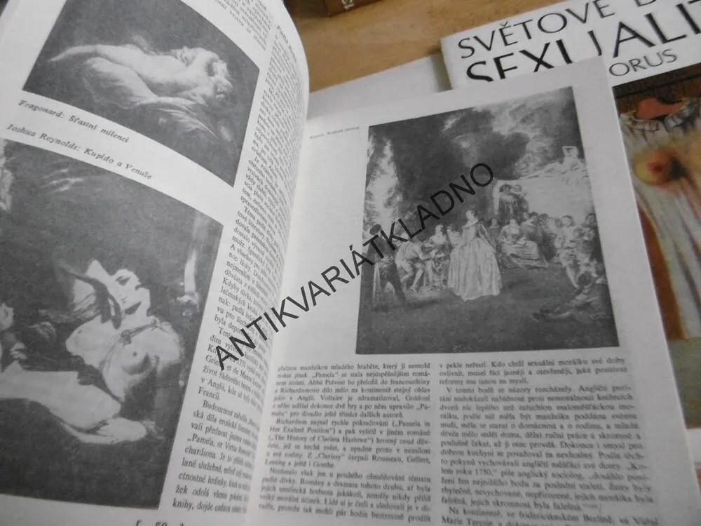 SVĚTOVÉ DĚJINY SEXUALITY, MORUS, AKT, EROTIKA, SEX
