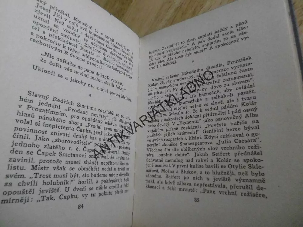 HUMOR PLÁTĚNÉHO SVĚTA, RUDOLF DEYL, HERECKÉ VZPOMÍNKY, 1946, **an