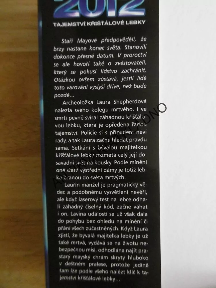 2012 TAJEMSTVÍ KŘIŠŤÁLOVÉ LEBKY, CHRIS MORTON, CERI LOUISE THOMAS, **an