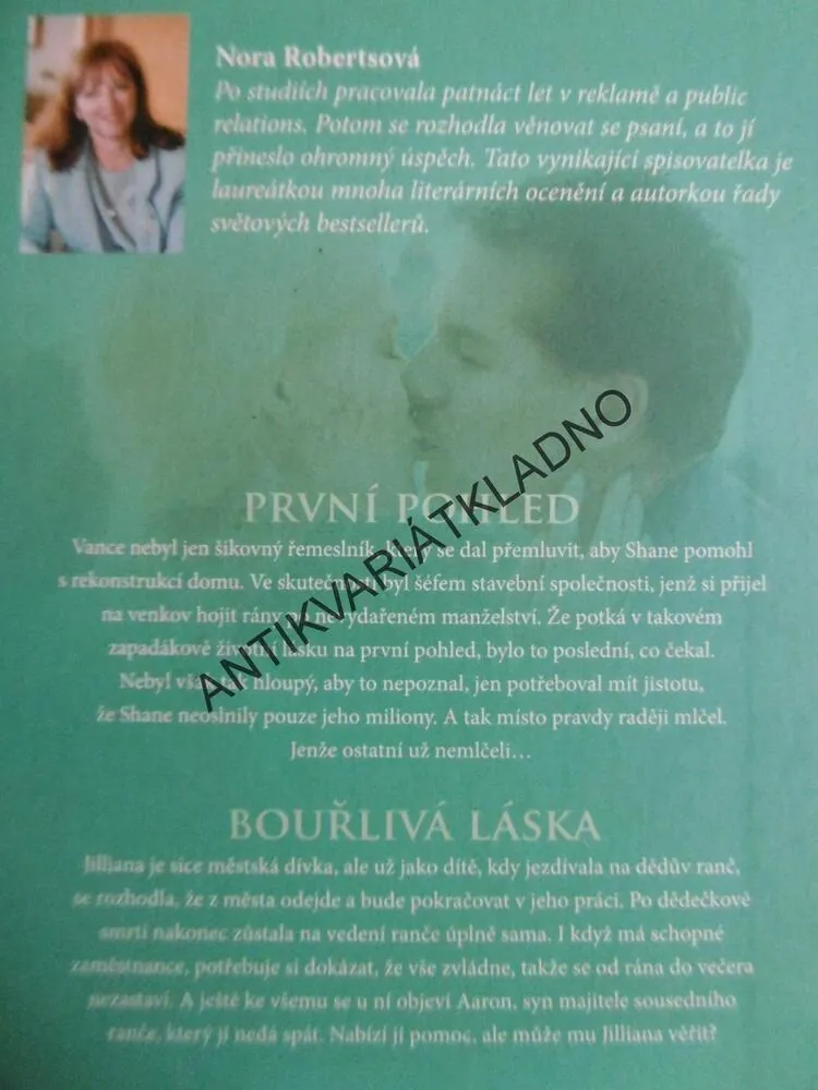 NÁHLÁ VZPLANUTÍ, NORA ROBERTSOVÁ, **an