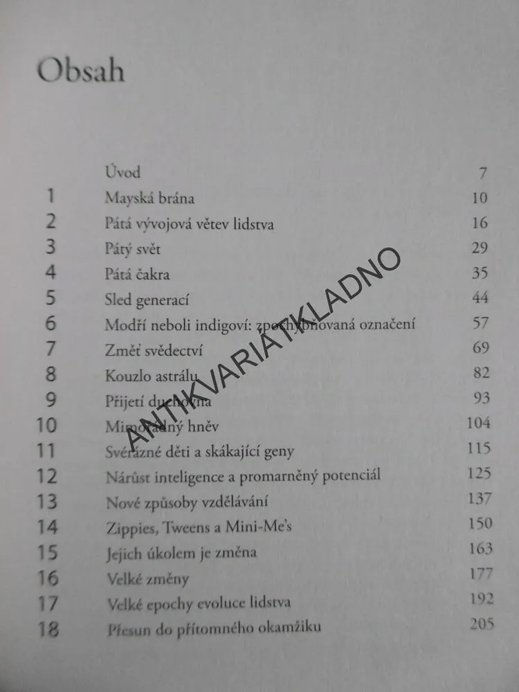 NEJEN INDIGOVÉ DĚTI, NOVÉ GENERACE DĚTÍ A VZESTUP PÁTÉHO SVĚTA, ATWATER