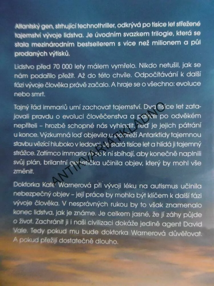 ATLANTSKÝ GEN, TAJEMSTVÍ PŮVODU 1., A.G.RIDDLE, **an