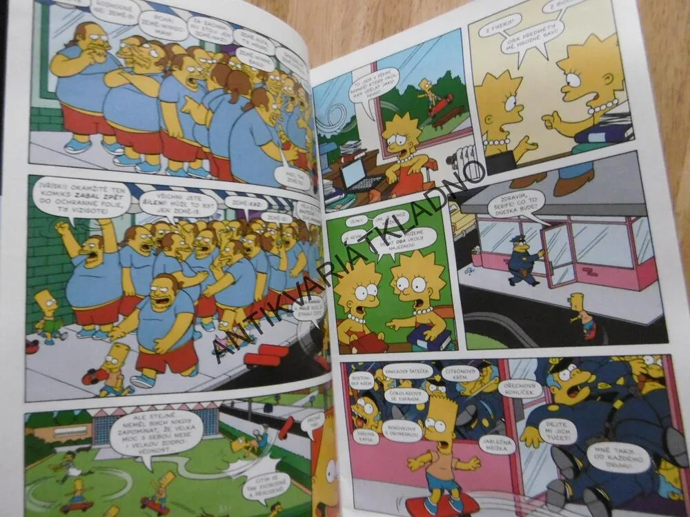 SIMPSONOVI, BART SIMPSON, KOMIKS, 7/2017