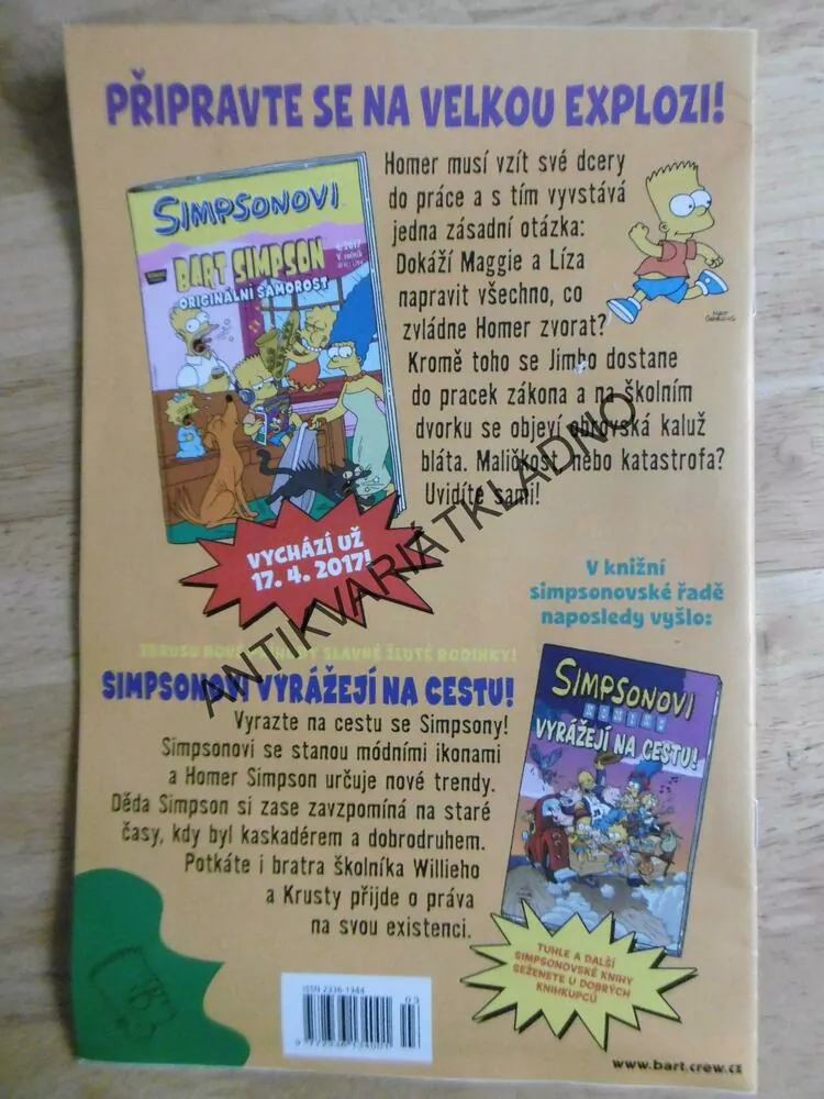 SIMPSONOVI, BART SIMPSON, KOMIKS, 3/2017