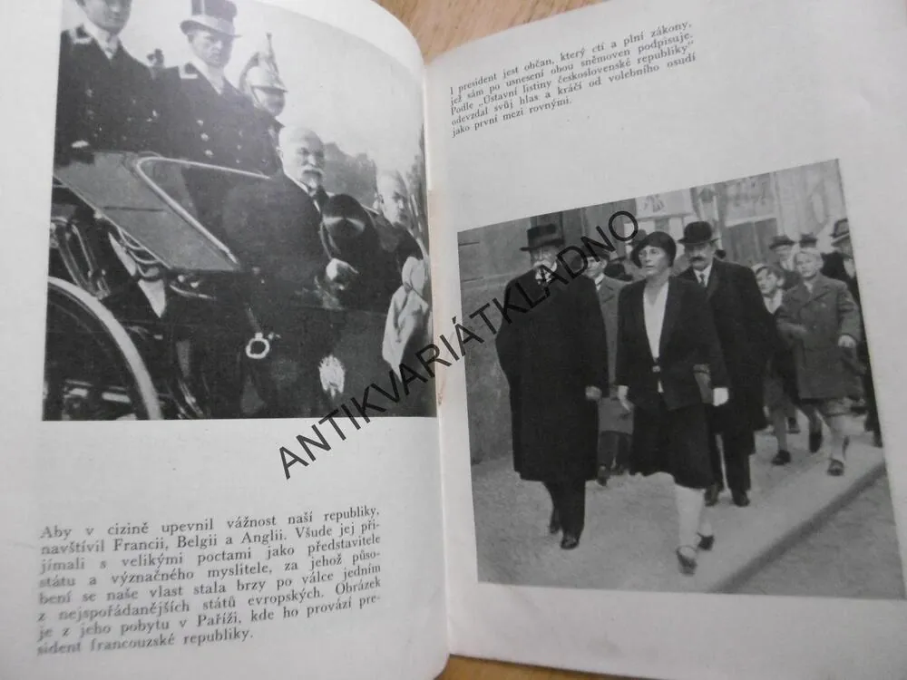 T.G. MASARYK, TGM, BIOGRAFIE, HUSTOPEČE, PRESIDENT