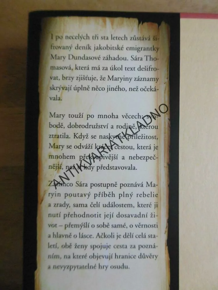 BEZNADĚJNÝ OSUD, SUSANNA KEARSLEYOVÁ, **an