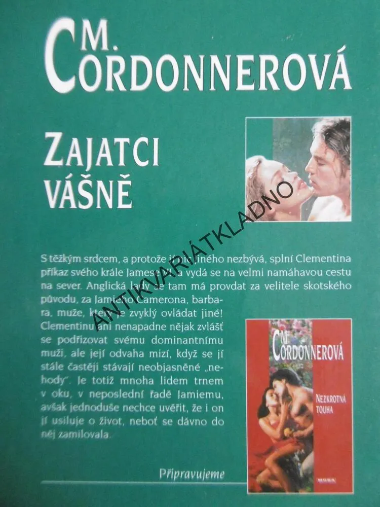 ZAJATCI VÁŠNĚ, MICHELLE CORDONNEROVÁ