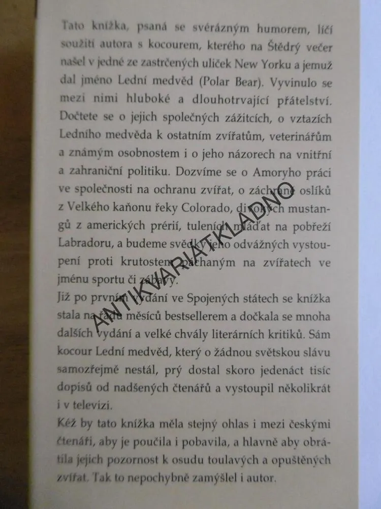 O KOCOUROVI, KTERÝ PŘIŠEL NA VÁNOCE, CLEVELAND AMORY, **an