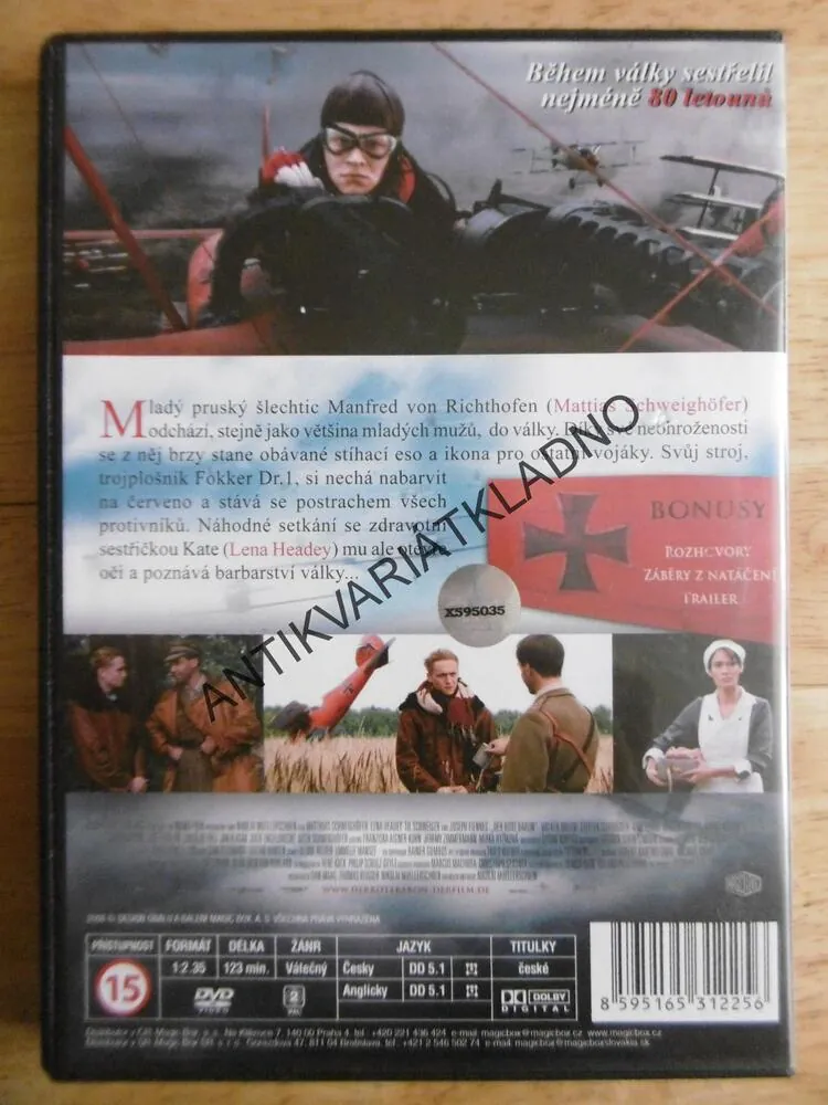 RUDÝ BARON, DVD FILM
