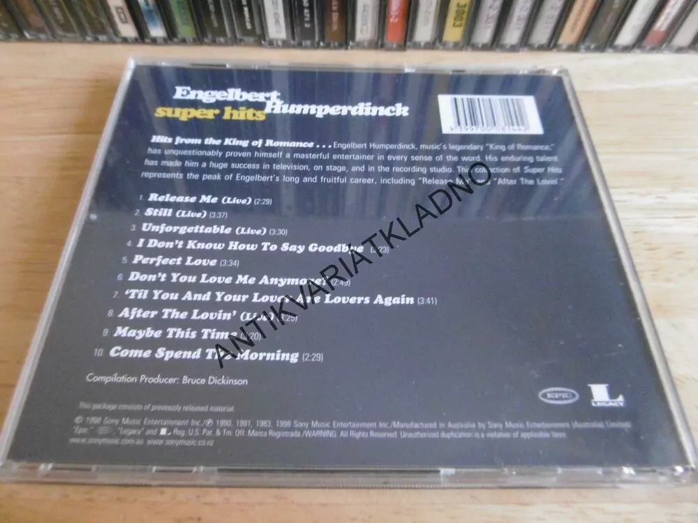 ENGELBERT HUMPERDINCK, SUPER HITS, CD