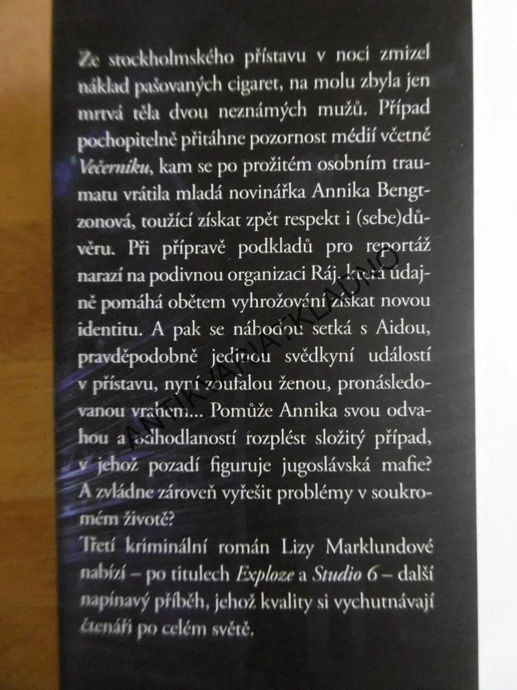 SVĚDEK, LIZA MARKLUNDOVÁ, ŠVÉDSKÁ KRIMI, **an