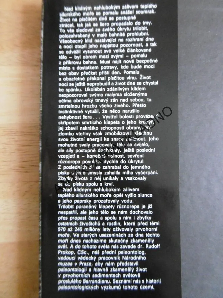 ZKAMENĚLÝ SVĚT, RUDOLF PROKOP, ARCHEOLOGIE