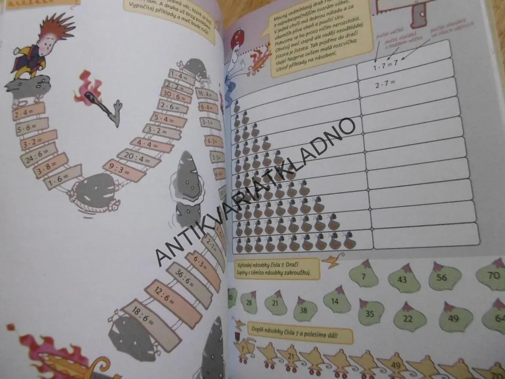 S NÁSOBILKOU DO POHÁDKY, MATEMATIKY, ANDREA BRÁZDOVÁ