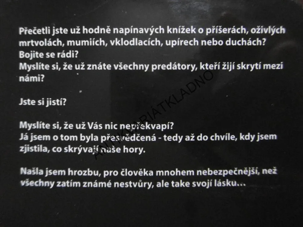 TAJEMSTVÍ HOR: JEJÍ PŘÍBĚH, CATHY CLAMSHELL-AUTOGRAM AUTORKY, **an
