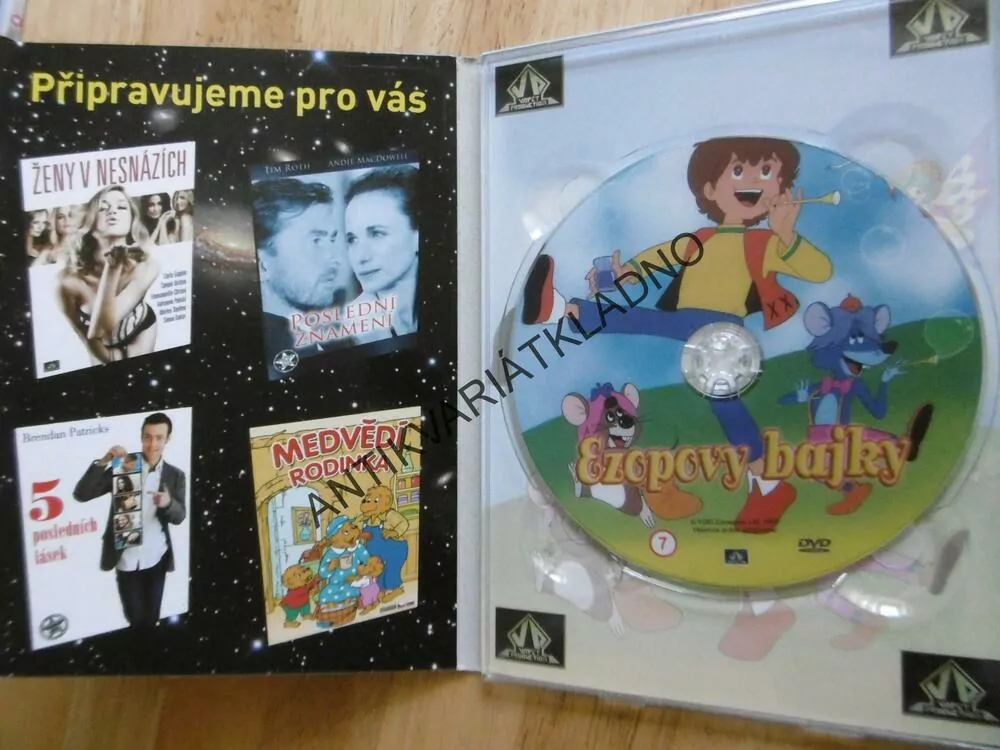 EZOPOVY BAJKY, DVD FILM