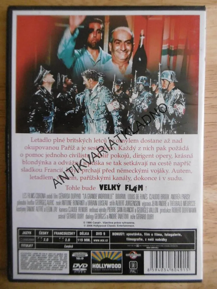 VELKÝ FLÁM, DVD FILM 