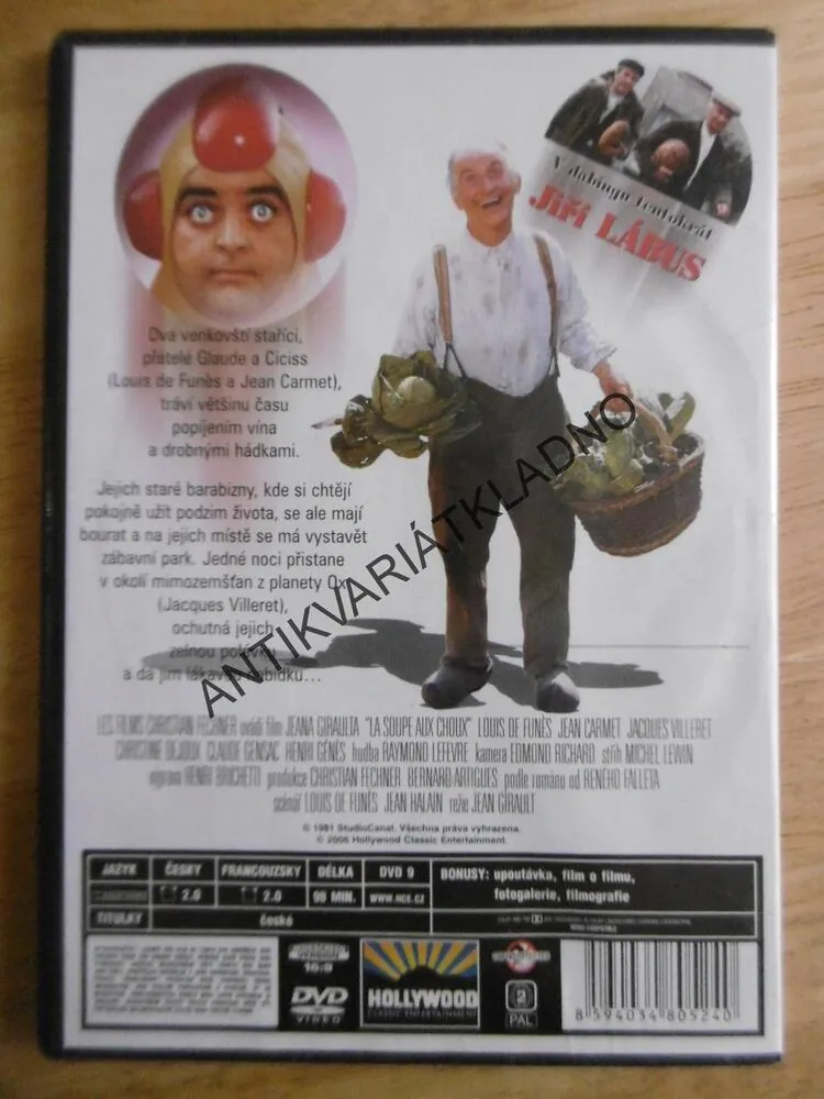 ZELŇAČKA, LOUIS DE FUNES, VD FILM 