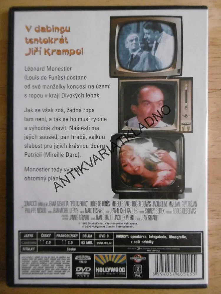 POUIC POUIC, DVD FILM 