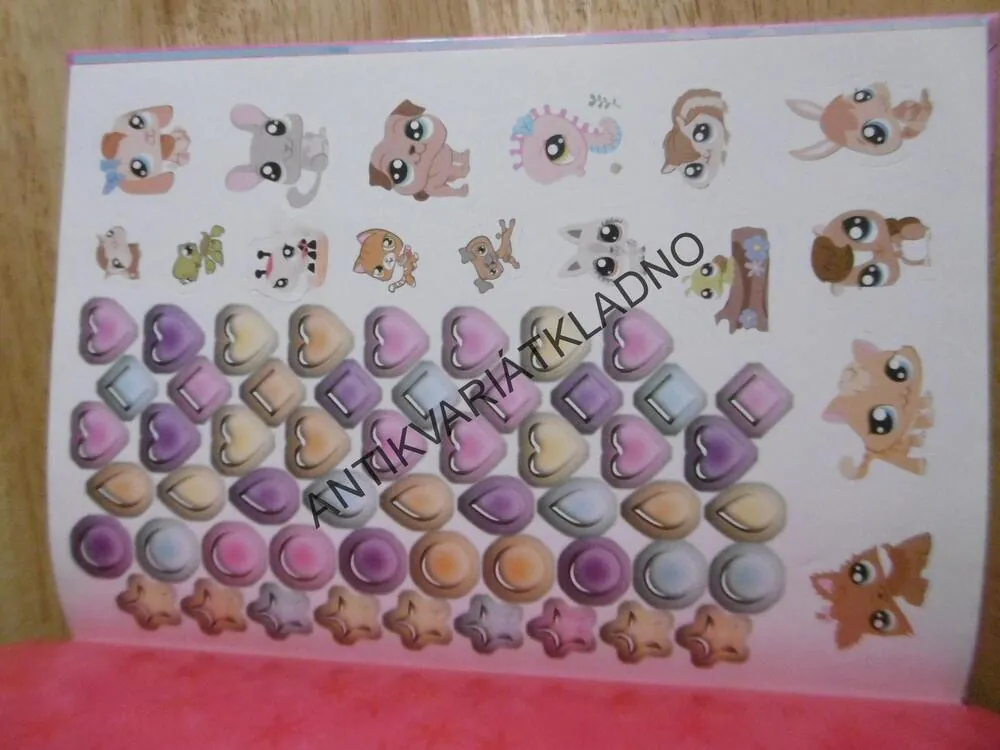 NOVÉ ALBUM SE SAMOLEPKAMI, LITTLEST PET SHOP,