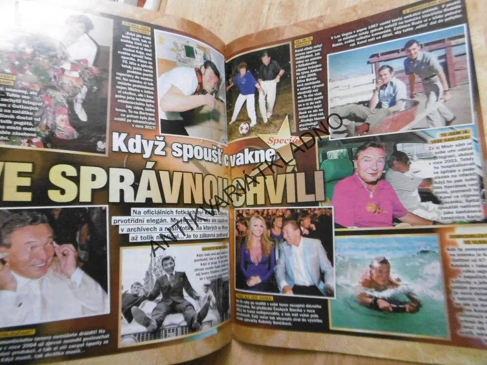 PESTRÝ SVĚT SPECIÁL, KAREL GOTT, VYŠLO 4.10.2019, 48 STRAN